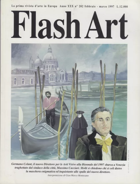 Flash art la prima rivista d’arte in Europa n. 202 febbraio 1997