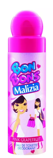 MALIZIA BON BONS  Pink Grapefruit 75ml EAU DE TOILETTE Deo