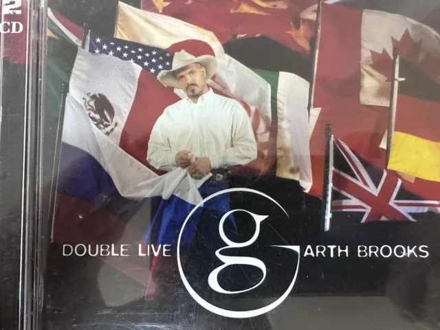 GARTH BROOKS - Double Live 2 x CD 2000 Capitol AS NEW! 2CD $13.13