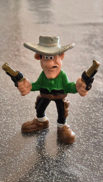 Figurine Schleich Morris, Le Colt De Lucky Luke, édition Dargaud 1984 - Rare