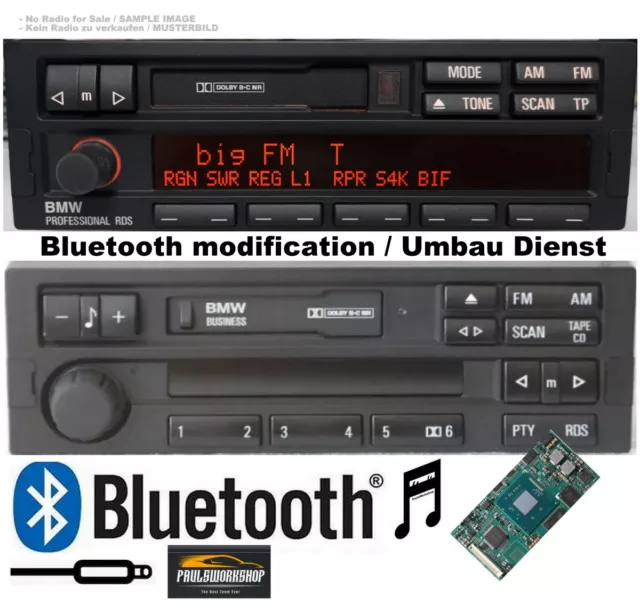 Modernization Conversion Becker Grand Prix BE 2237 Bluetooth 5.0 + Aux