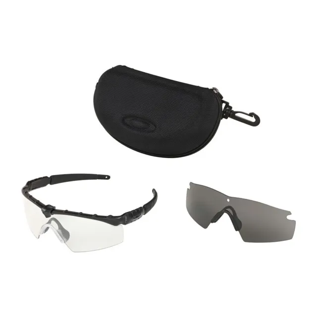 Genuine Us Oakley Si M Frame 2.0 Apel Ballistic Glasses. Grey & Clear Lenses