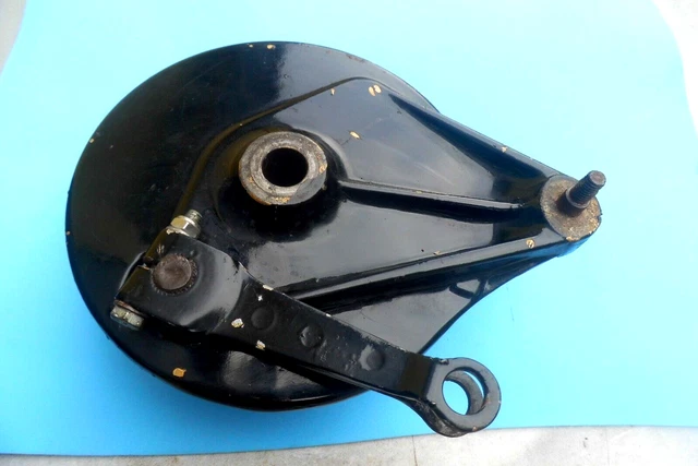 Honda Superdream Cb250N Cb400N - Unità Freno A Tamburo Posteriore Adatta Originale Buon Ordine