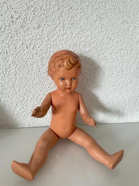 Original alte * Schildkröt * Puppe ~ 29 cm ~ 50iger Jahre ~ sehr gut 2