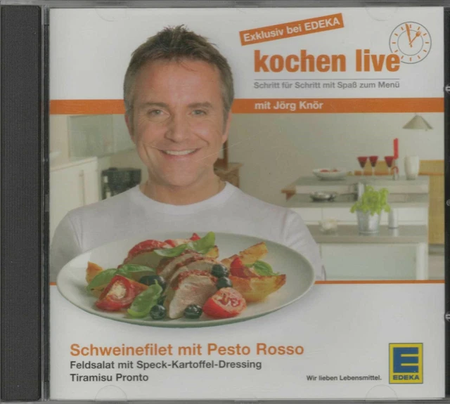 CD KOCHEN LIVE mit Jörg Knör Schweinefilet mit Pesto Rosso EUR 1,00 ... CD KOCHEN LIVE mit Jörg Knör Schweinefilet mit Pesto Rosso EUR 1,00 ...