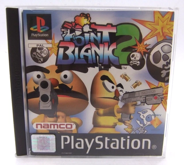 POINT BLANK 2 PS1 PlayStation 1 PAL Version Complete With Manual
