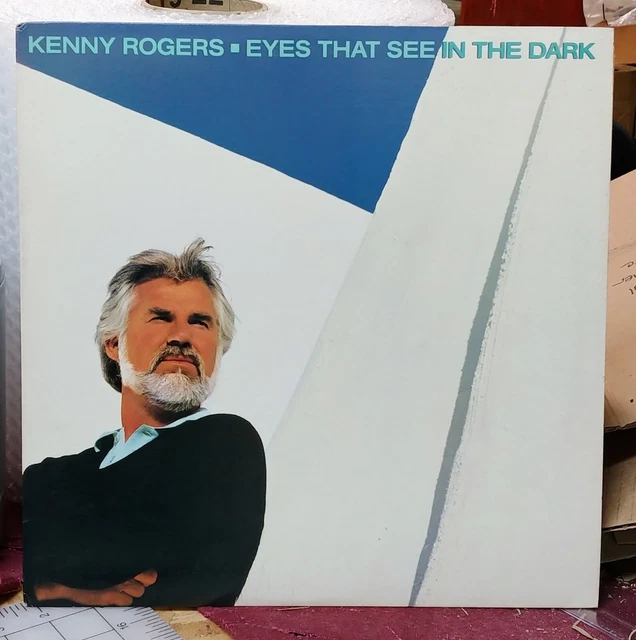 KENNY ROGERS EYES That See In The Dark LP Record RCA Victor 1983 EXC