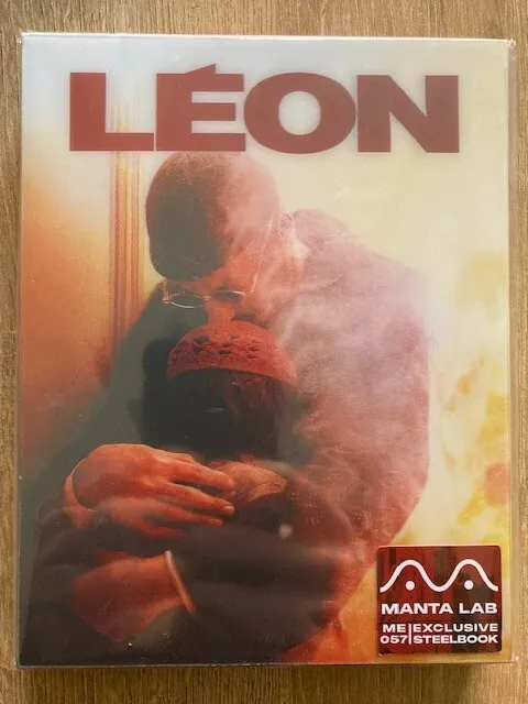 Leon - Manta Lab Double Lenticular 4K Bluray Steelbook New Sealed