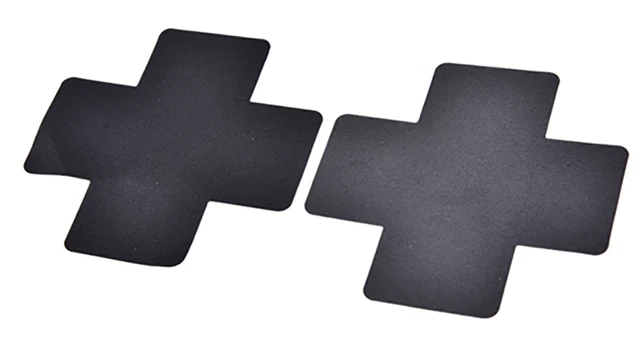 Caches-tétons (pasties) Forme Croix - Couleur Au Choix - Taille Unique - Neuf Avec étiquettes