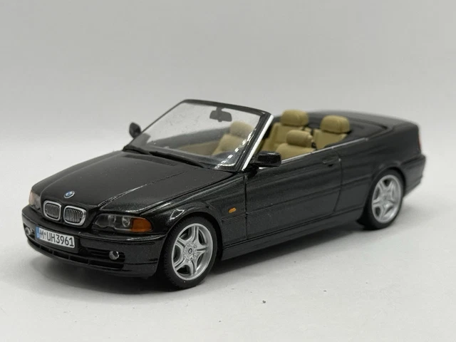 Minichamps 1:43 Porsche 911 4S Carrera Cabriolet Année De Construction 2003 Gris Metallique 400062630