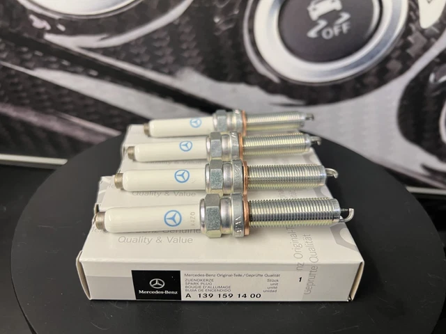 thumbnail image 2 of Genuine Mercedes-Benz Spark Plug Set (6 Plugs) – A2701590600, A 270 159 06 00 – OEM, Made In Japan, Free Shipping 2 of 3