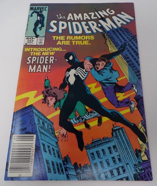 The Amazing Spider-Man #252 Marvel Comics 1St Black Suit Appearance In Amazing