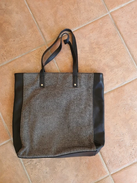 CARTABLE GRAND SAC de cours toile cartable femme besace fourre