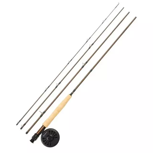 Fly Fishing Combo Rod Reel Kit Greys K4ST + Combo Kit 9Ft 8 Line 4Pc Gcbok4 908