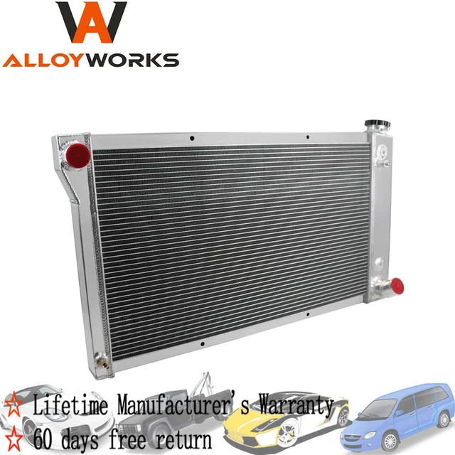 4ROWS ALUMINUM RADIATOR For 1967-1972 CHEVY C/K SERIES C10/C20 K10/K20 ...