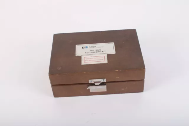 HP / Agilent / Keysight 11856A 75 OHM BNC Accessory Kit Custodia