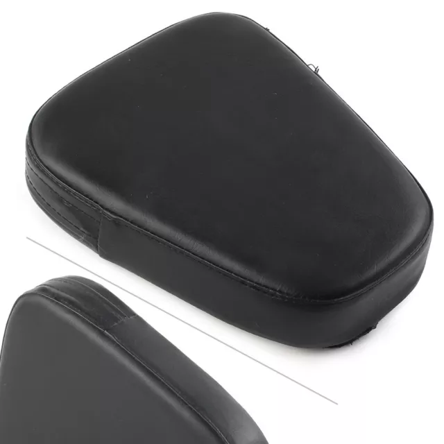 Universal Motorcycle Sissy Bar Backrest Cushion Pad For Harley Chopper Cruiser