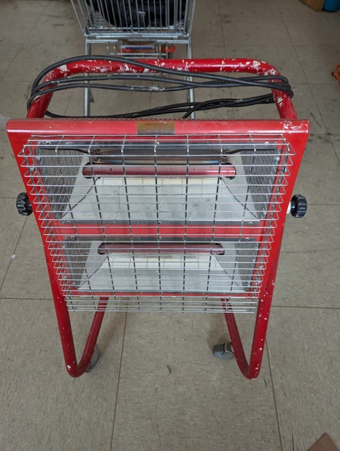 SIAL Quartz Infrared Heater, Bautrockner, Red sun Low, 3kW