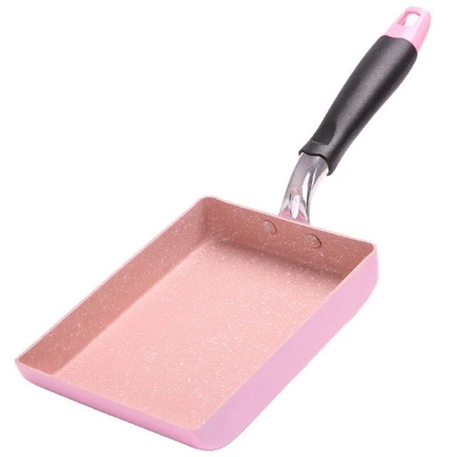 Padella antiaderente padella per uova Tamagoyaki stile giapponese 13 x 18 cm padella per uova SteE3S3