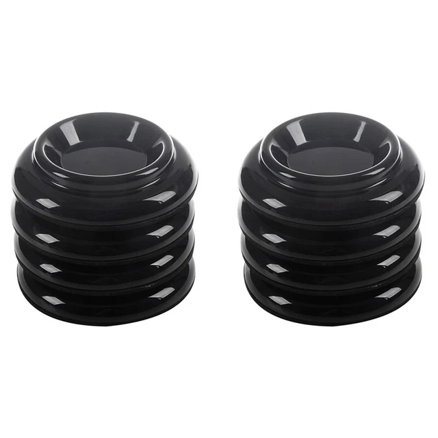 Coupes de Piano 8 Pièces Tasses de Jambe de Piano Droit en Plastique Ensemb5819