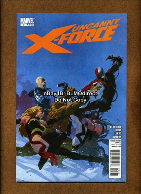 2011 Uncanny X-Force #5 NM First Print Marvel Psylocke Deadpool X-Men Fantomex