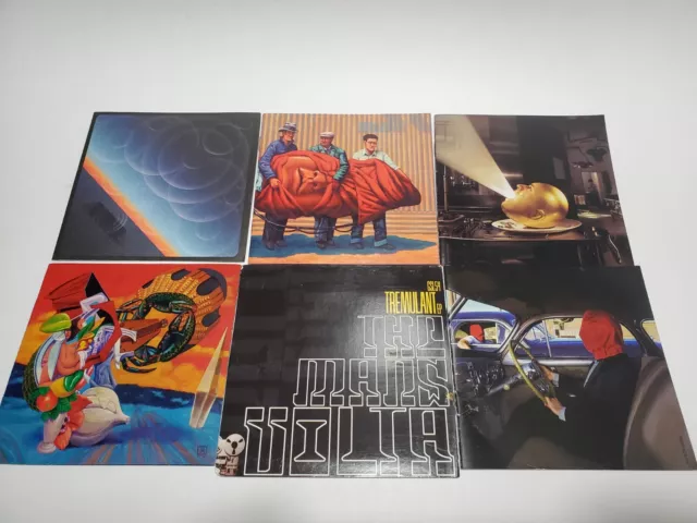 The Mars Volta CD Lot With Booklets And Case Art -- No Cases Tremulant and More