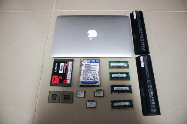 Laptop & Desktop PC Parts | Mixed Lot | HHD | Ram | CPU | SSD | Wifi | Plus More