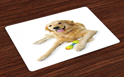 Golden retriever Tovaglietta Set Toy Dog Pet