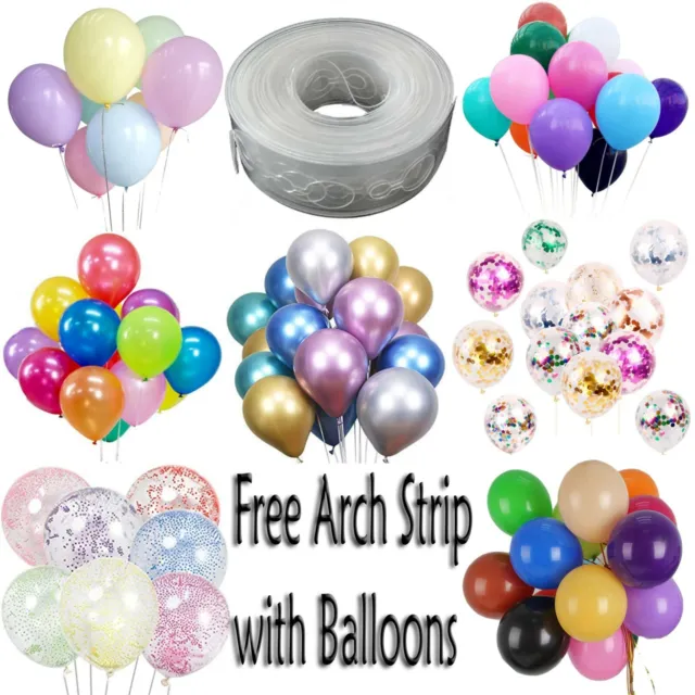 5M DIY Balloon Arch Garland Kit Birthday Ballon Wedding Baby Shower Hen Party UK