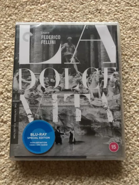 LA DOLCE VITA Criterion Collection Region B Blu-ray £15.00 - PicClick UK