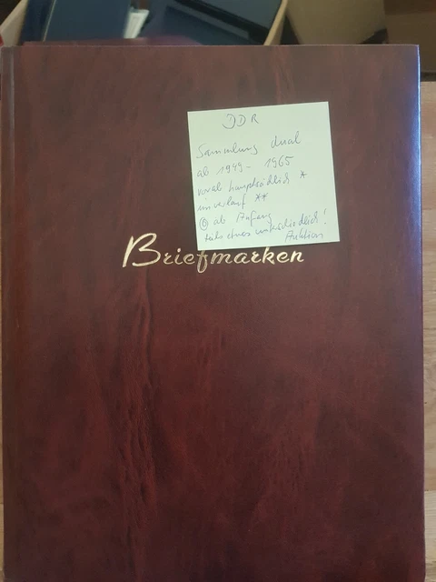 Sammlung Lagerbuch DDR ab 1949 gestempelt ** und *
