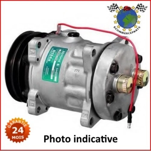 Compresseur De Climatisation Neuf Sidat Pour Citroën C1, Peugeot 107, Toyota Aygo