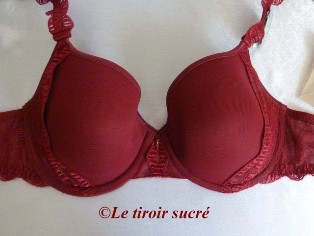Soutien-gorge Chantelle Fascination Coque Rouge - Taille FR 85C / EUR 70C / USA 32C