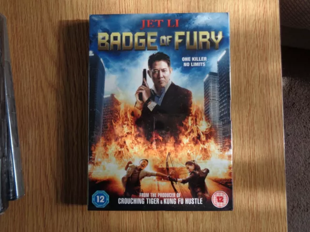 Badge of Fury DVD (2014) Jet Li, Wong (DIR) cert 12 new,free p=p