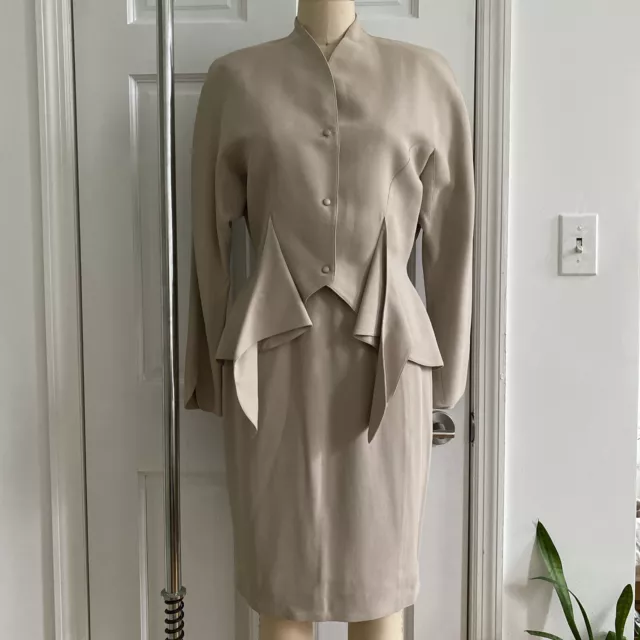 Vintage Rare Thierry Mugler Skirt Suit Set