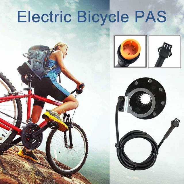 Speed Sensor Electric Bicycle Pedal PAS 8 Magnets E-bike System Y6 Black D2J8