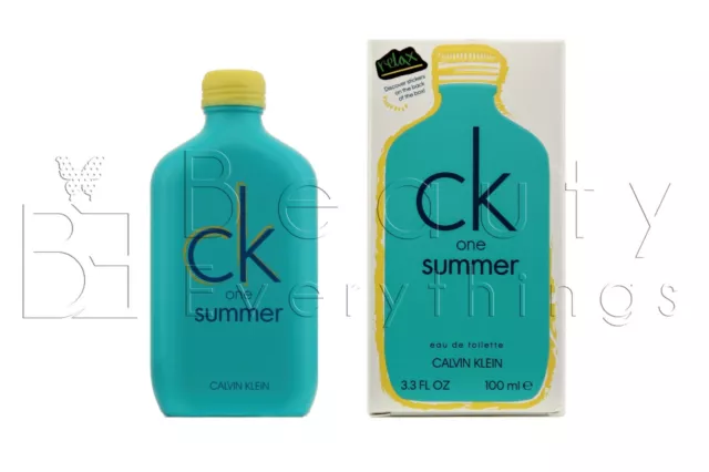 CK One Summer by Calvin Klein 3.3oz / 100ml EDT Spray NIB Sealed For Unisex