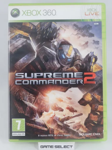 Supreme Commander 2 Microsoft Xbox360 Pal Eu Eur Ita Italiano Originale Completo