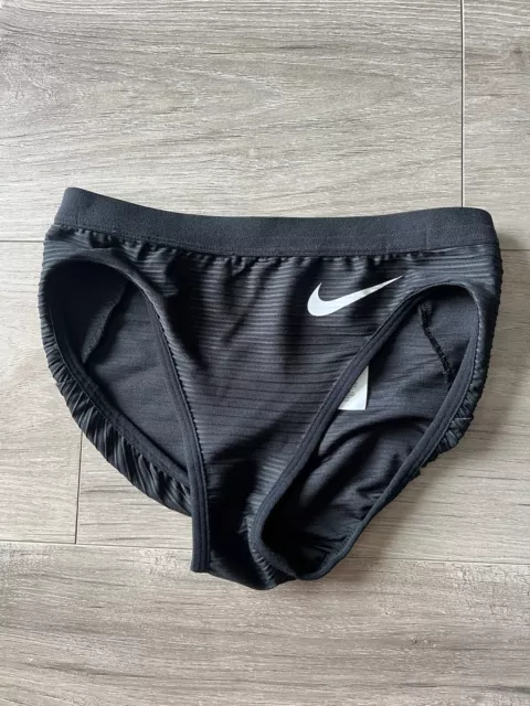 NIKE PRO ELITE Track & Field Womens Black Running Briefs CI0989