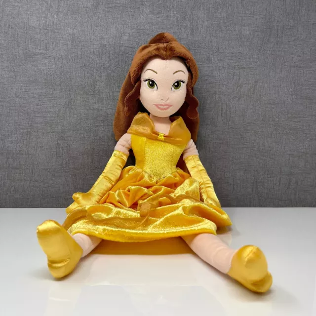 Belle Plush (Beauty and the Beast) Disney Store Genuine Soft Toy Doll | 21"
