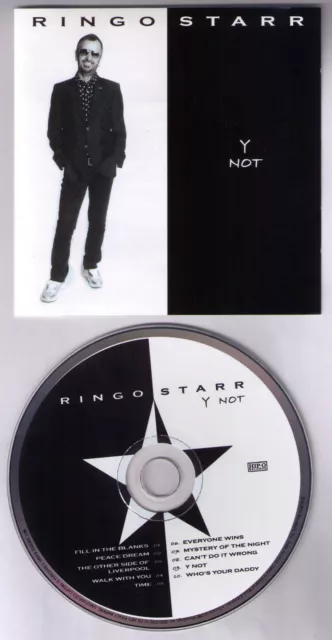 CD - RINGO STARR - Y NOT - Universal UMe # B0013792-02 - USA 2010 - nearmint