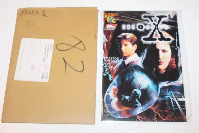 X-Files 1/2 - Wizard Mail Away #53 Topps Comics 1995 w/ COA & Original Mailer
