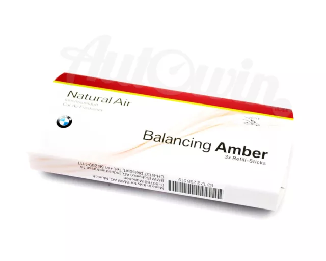 BMW ORIGINAL CAR AIR FRESHENER Balancing Amber 83122298519