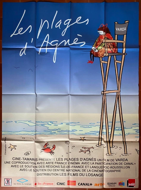 AFFICHE LES PLAGES D AGNES R alisateur AGNES VARDA 120x160cm EUR 60 00 affiche-les-plages-d-agnes-r-alisateur-agnes-varda-120x160cm-eur-60-00
