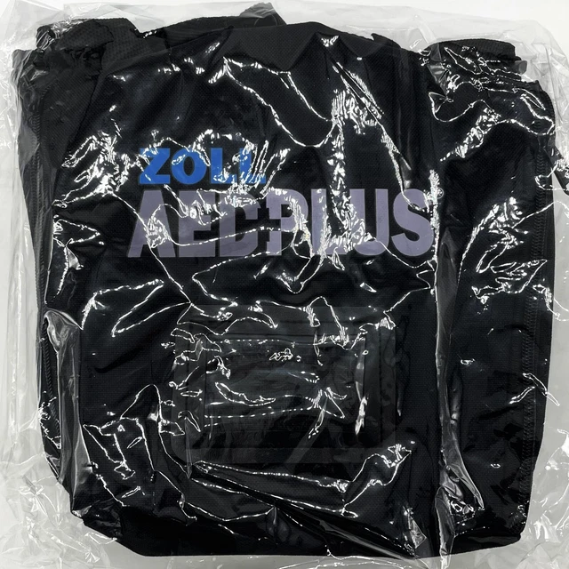 Zoll AED Plus 9" Defibrillator Black Soft Carry Bag Case-Brand New-Bag Only