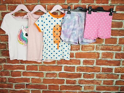 Girls Bundle Age 6-8 Years Boden Next H&M Shorts T-Shirts Summer Holiday 128Cm