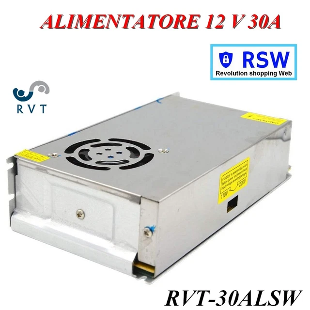 Alimentatore Stabilizzato 24V 5A Trasformatore Regolato 5 AMPERE St Led Alimentatori Caricatori E Batterie - Foto 5