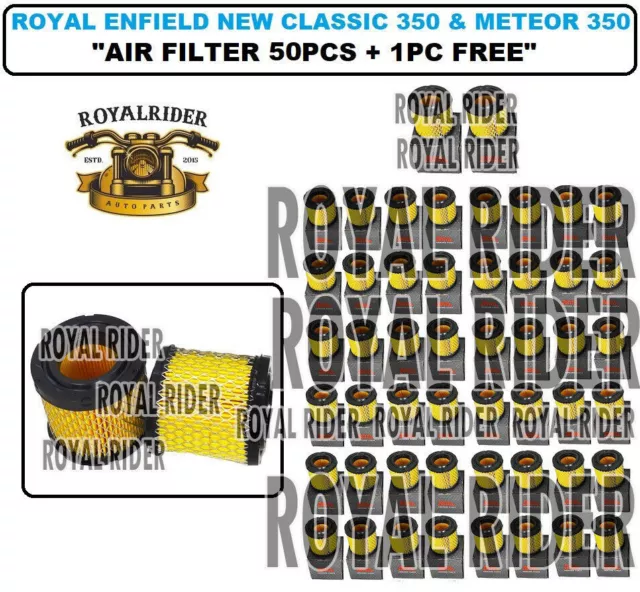 Royal Enfield New Classic 350 y Meteor 350 "Kit de filtro de aire 50 piezas...