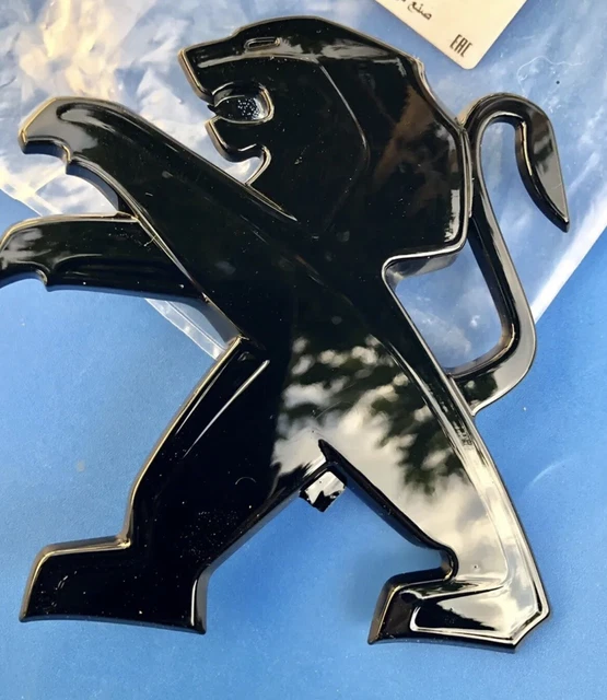 Noir Brillant Voiture Arrière Hayon Coffre Badge Pour Peugeot 208 G T I