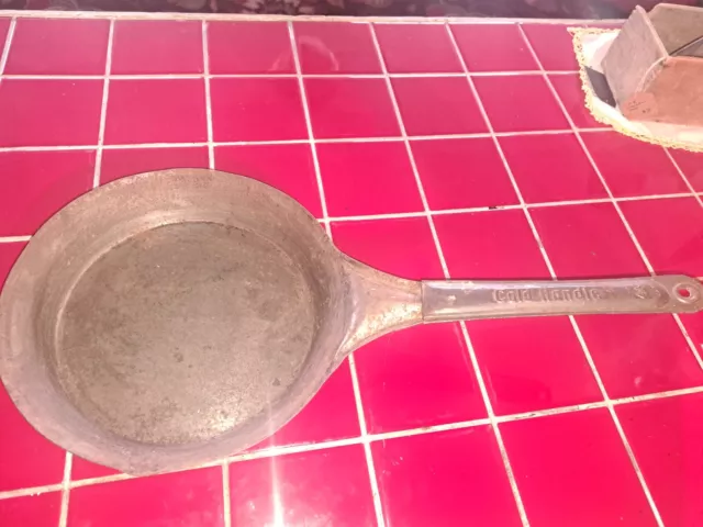 Vintage National Tin Cold Handle Frying Pan #39, 6